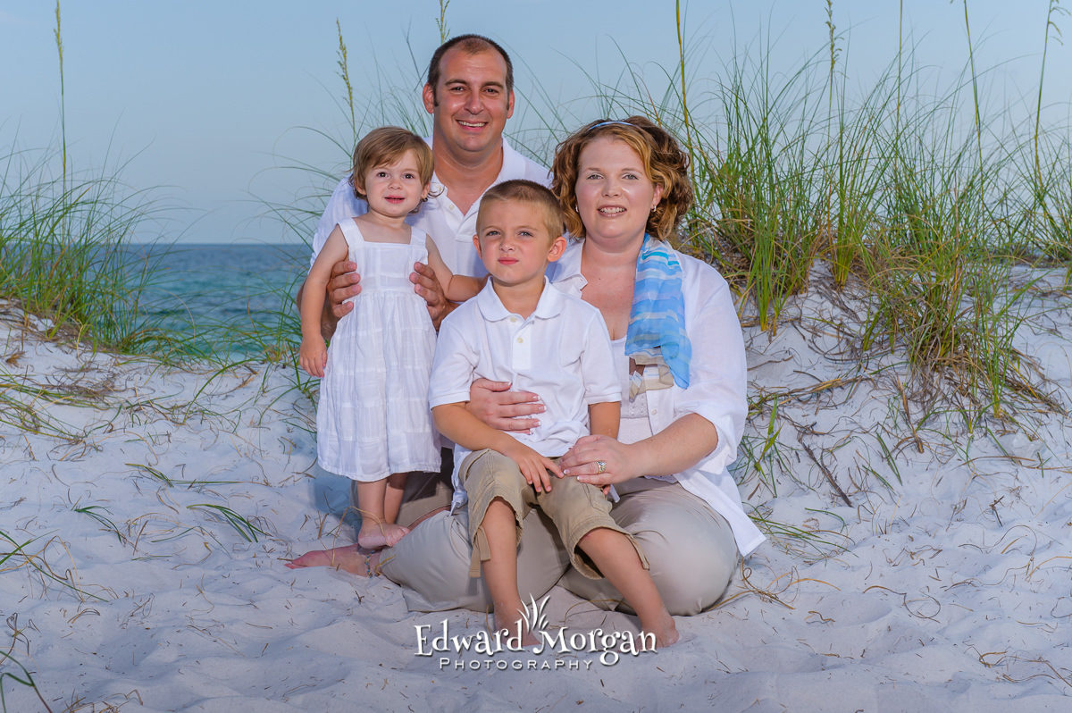 Pensacola family beach portrait photographer