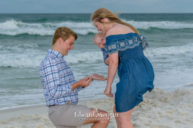 Orange Beach marriage proposal 1