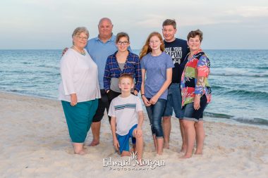 Gulf Shores Family Beach Portrait 9130