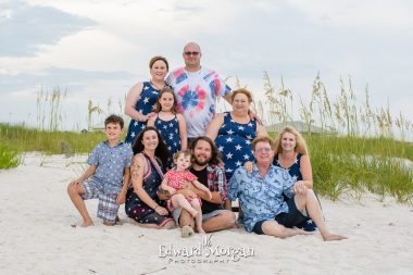 Gulf Shores Family Beach Portrait 9275