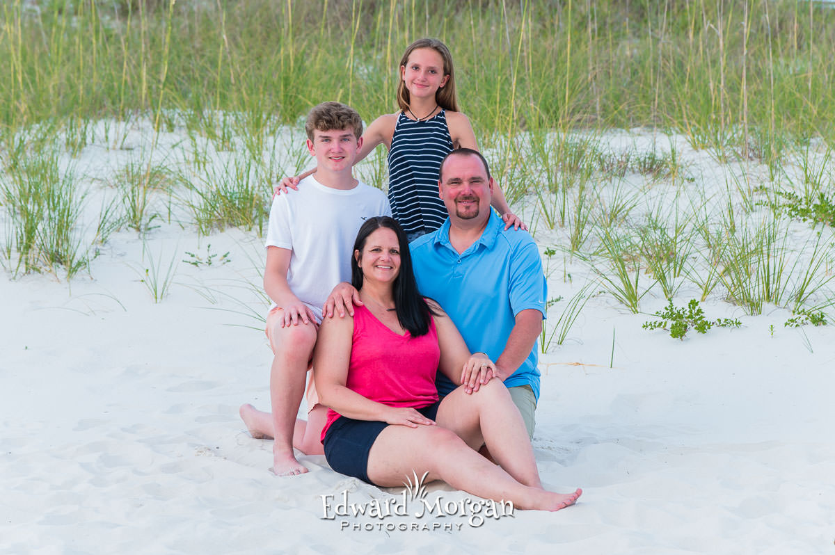 Orange Beach Point Family Photos - Beach Portrait photographer Alabama