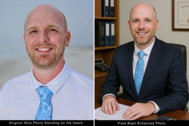 Businessman Desk Headshot