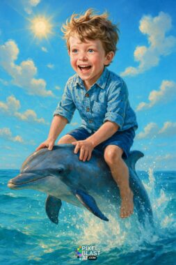 20250414 2345 Boy Riding Dolphin Remix 01jrvw5qc4exc8y4qda38me0fc
