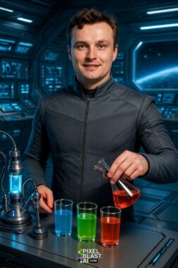 20250503 1717 Futuristic Lab Mixology Remix 01jtc3hge0fdms105fdbat41m2