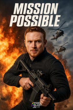 20250503 1745 Mission Possible Action Poster Remix 01jtc53svyea0a5zhnfcx6553d