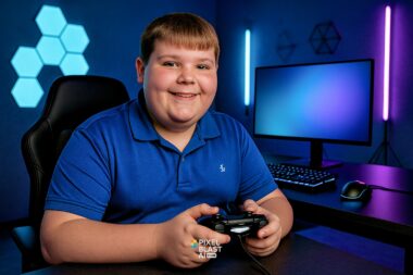 20250521 2342 Futuristic Gaming Setup Remix 01jvv4qfmtec9tvb8bsbmen76e
