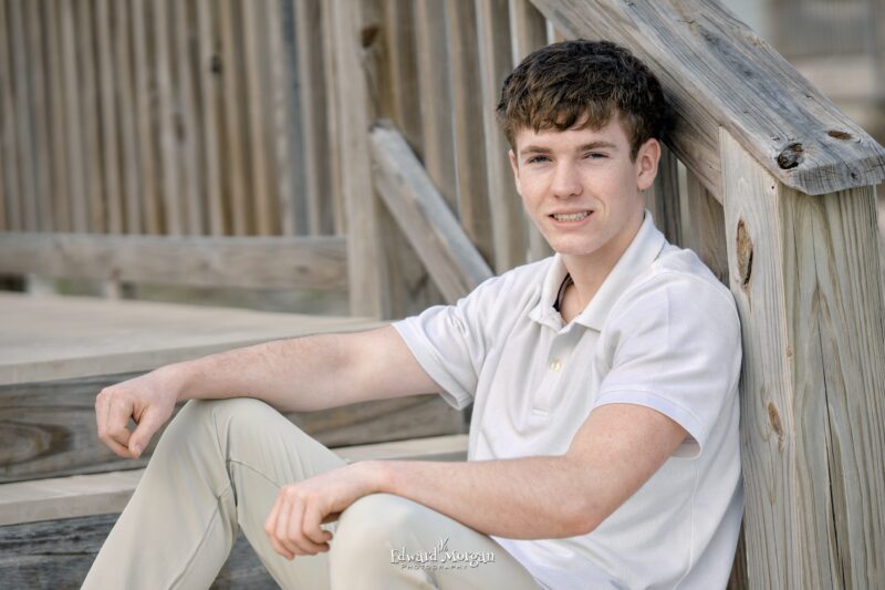 Gulf Shores High School Senior Photographer On the Beach Photo 