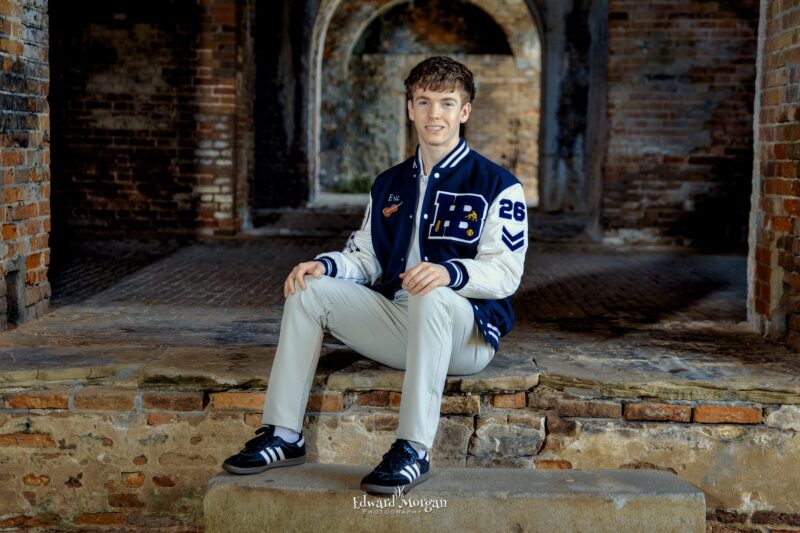 Gulf Shores High School Senior Photographer Image at the Fort