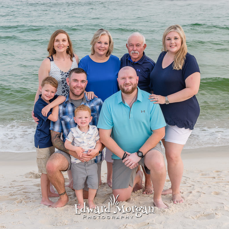 Gulf Shores Family Beach Portrait 4552