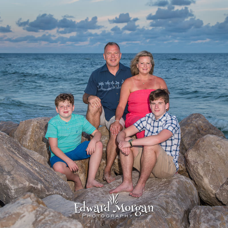 Gulf Shores Family Beach Portrait 9861